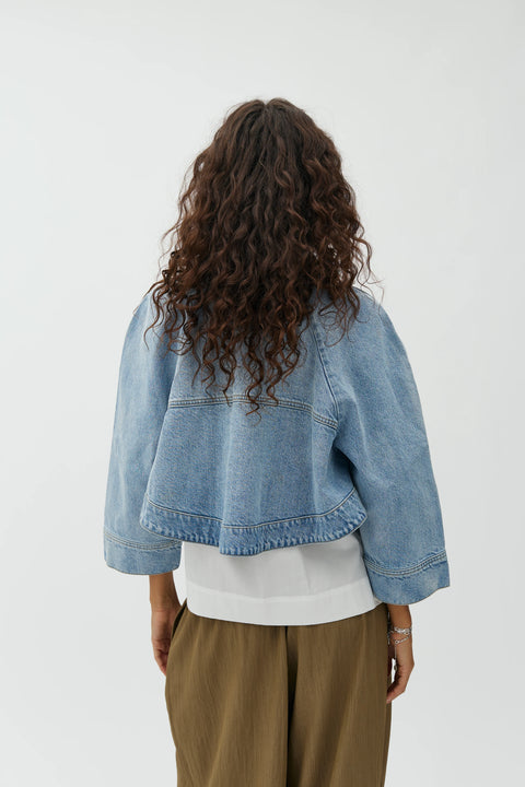 MBYM 64391289 Corot FABTR099V61 Jacket In V61 Light Blue Brushing