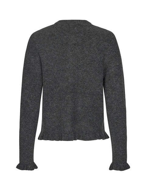 MBYM 64641209 Celandia Chagall Knit In 671 Dark Grey Melange