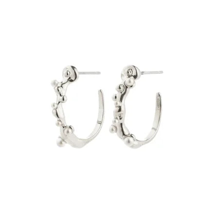 Pilgrim 672536003 Hadley Earrings Silver-Plated