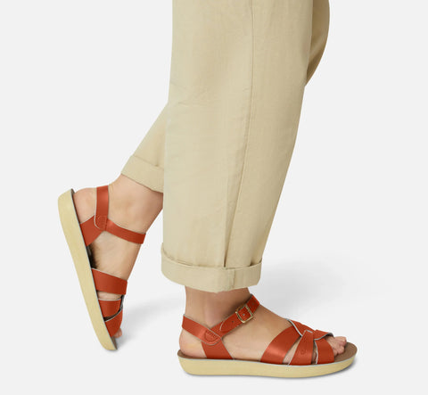 Saltwater Swimmer Sandal In Paprika