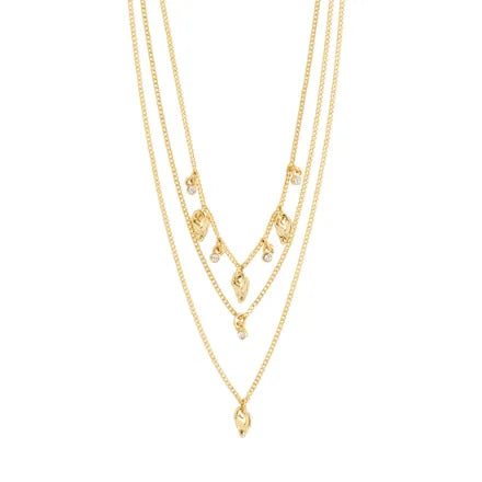 Pilgrim 682512001 Jules Necklace Gold-Plated