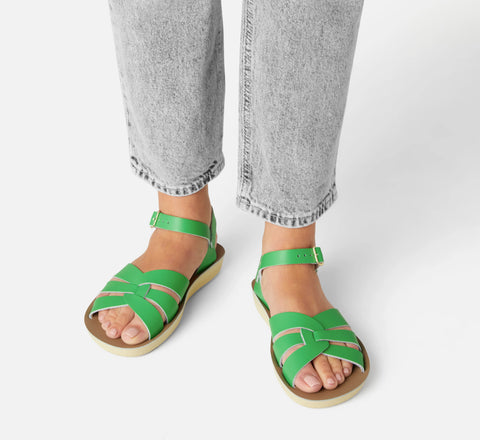 Saltwater Swimmer Sandal In Kelly Green