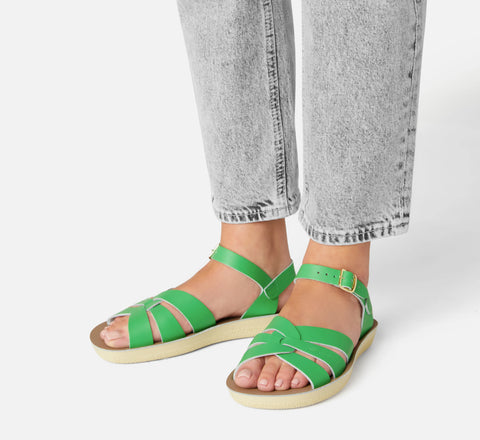 Saltwater Swimmer Sandal In Kelly Green