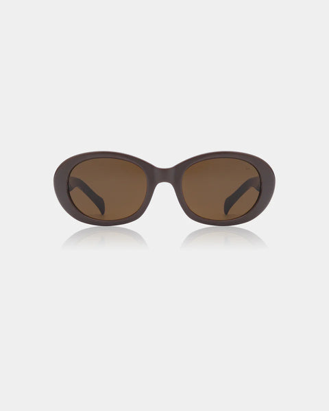 A Kjaerbede Anma Sunglasses In Chocolate KL2408-010