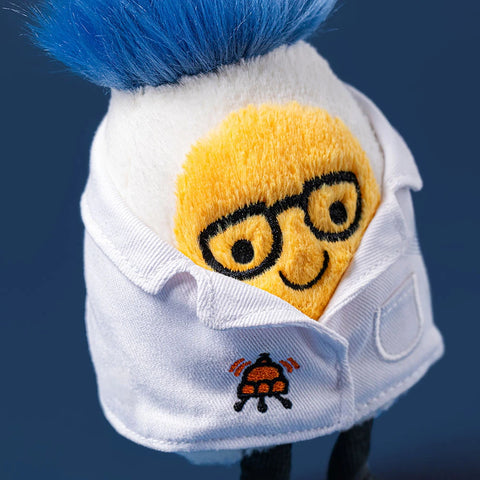 Jellycat A6BERS Amuseables Boiled Egg Scientist Outfit