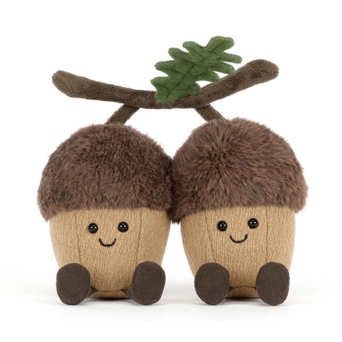 Jellycat A6PAC Amuseables Ort & Tum Acorns