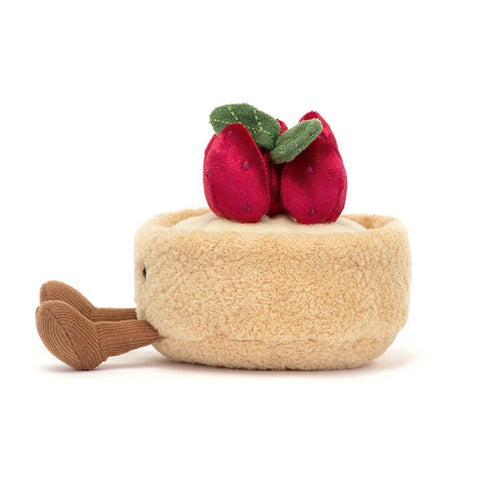 Jellycat A6TAF Amuseables Fleurette Tarte Aux Fraises