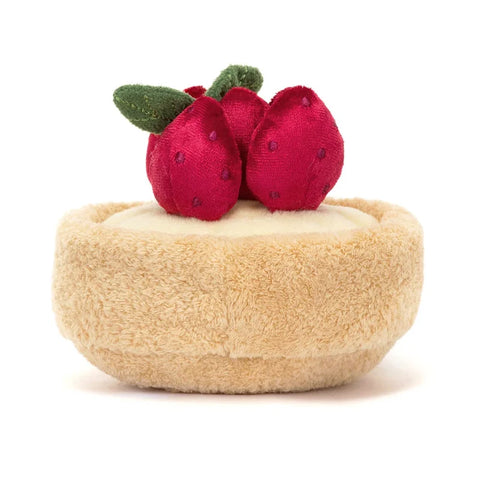 Jellycat A6TAF Amuseables Fleurette Tarte Aux Fraises