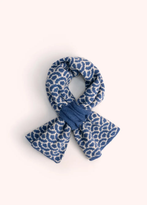 Powder AGA2 Agatha Scarf In Denim Mix