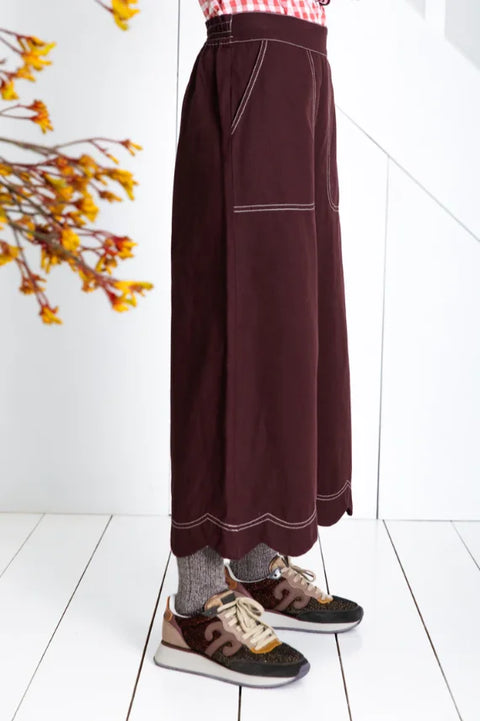 Bonte Aide Trouser In Chocolate