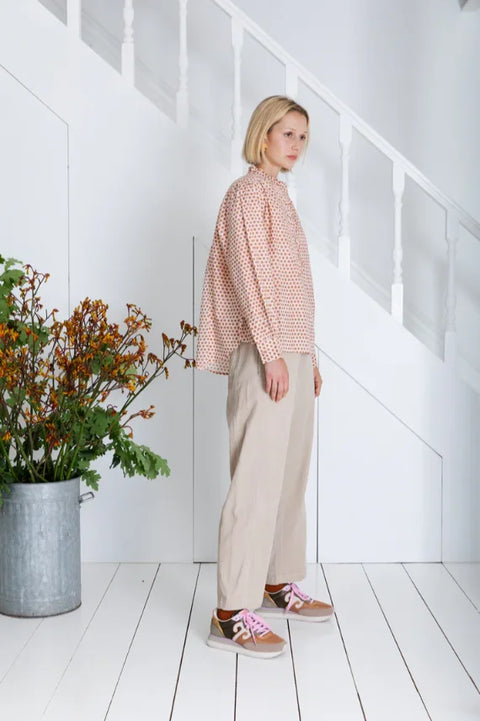 Bonte Anais Shirt  In Cinnamon/Blush