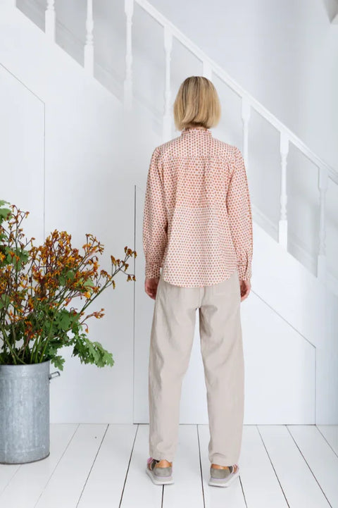 Bonte Anais Shirt  In Cinnamon/Blush