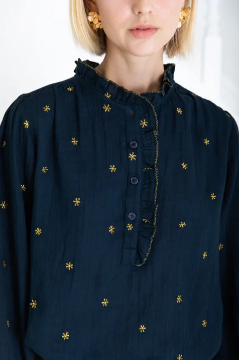 Bonte Anais Shirt  In Midnight