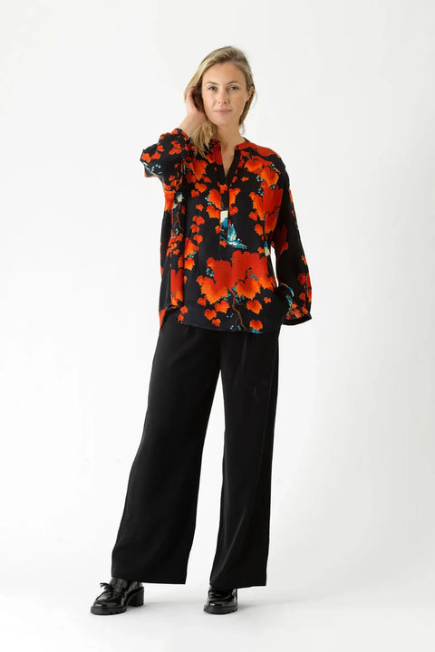 One Hundred Stars Darcy Shirt Acer Black