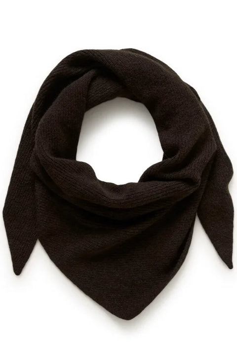 Saint Tropez Alullu Scarf In Chocolate Brown Melange