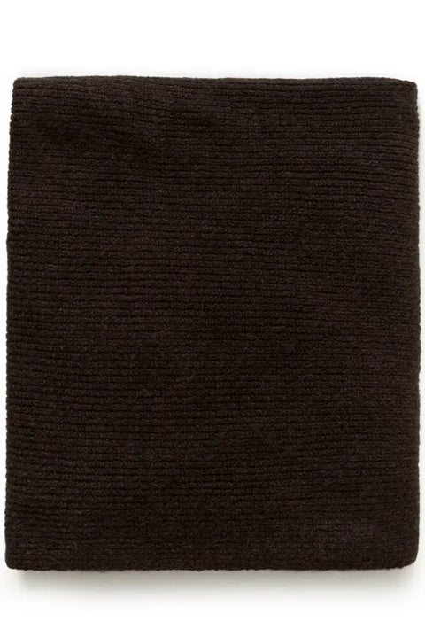 Saint Tropez Alullu Scarf In Chocolate Brown Melange