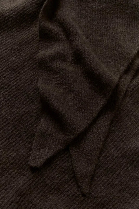 Saint Tropez Alullu Scarf In Chocolate Brown Melange