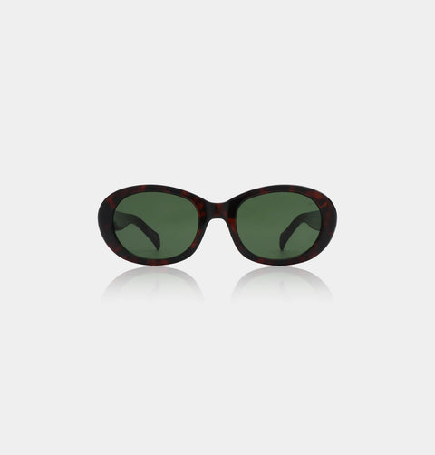 A Kjaerbede Anma Sunglasses In Demi Tortoise