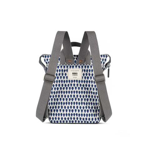 Roka London Bantry B Denim Rain Recycled Canvas Small BANTBSRCIDR