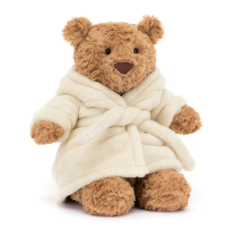 Jellycat BARM2BR Bartholomew Bear Bathrobe
