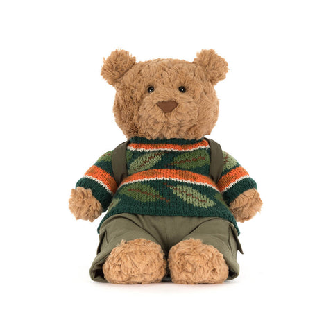 Jellycat BARM2OD Bartholomew Bear Hiking Outfit