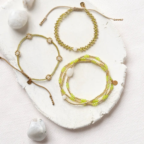 A Beautiful Story BL23400 Energetic Moonstone Bracelet GC