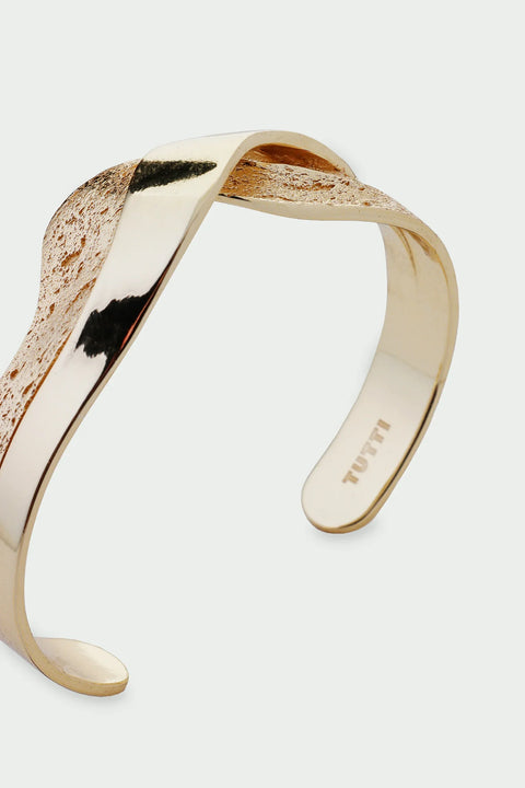Tutti & Co BR698G Wave Bangle