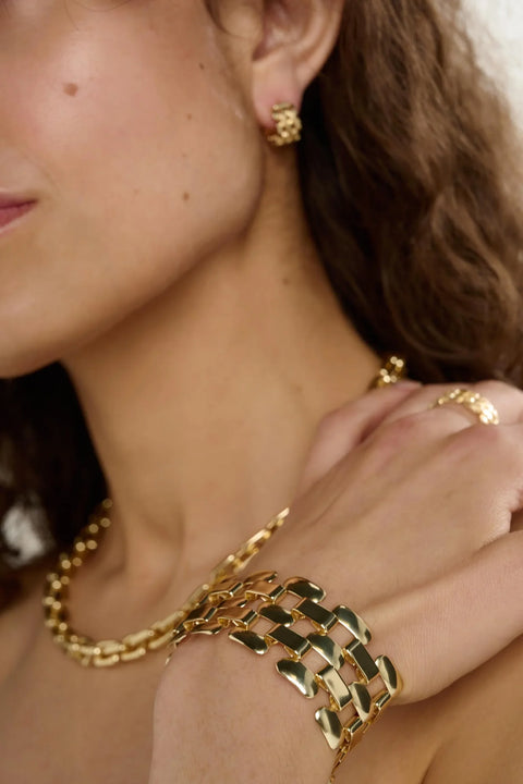 Tutti & Co BR710G Linear Bracelet