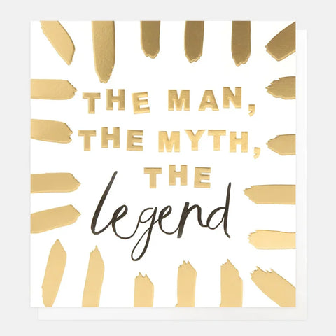 Caroline Gardner Cards BTS003 The Man, The Myth, The Legend Card
