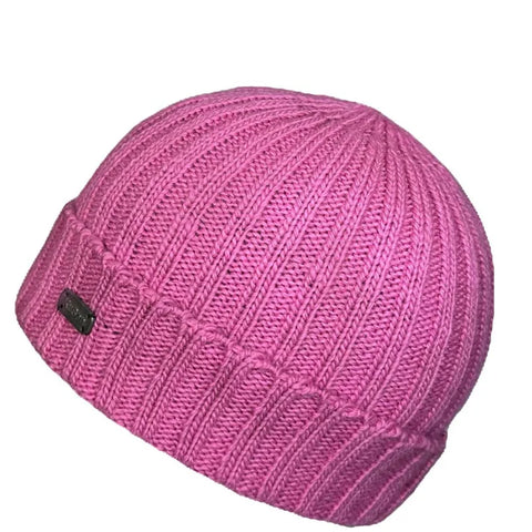 Kusan PK2226 Beanie Turn Up Rib Pink Candy