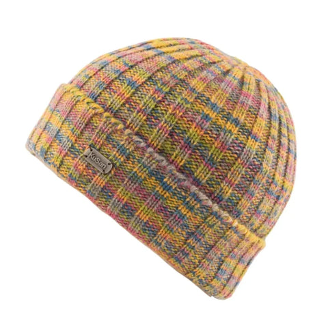 Kusan PK2226 Beanie Turn Up Rib Confetti