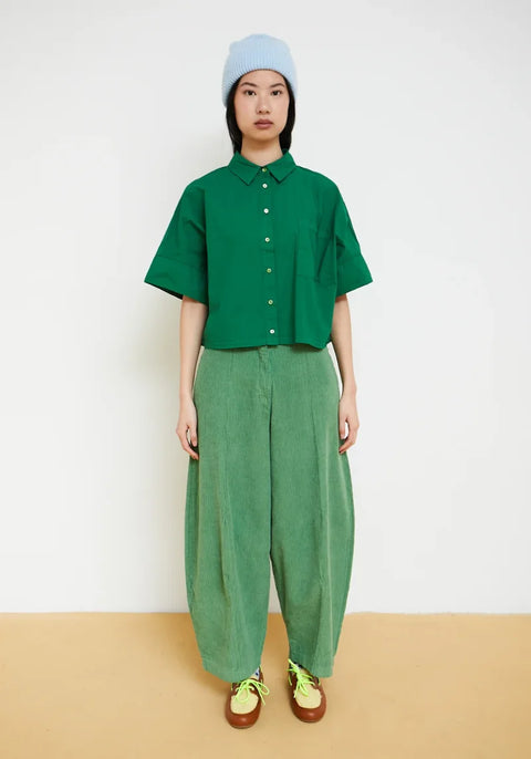 Dr Bloom Bench Blouse In Green