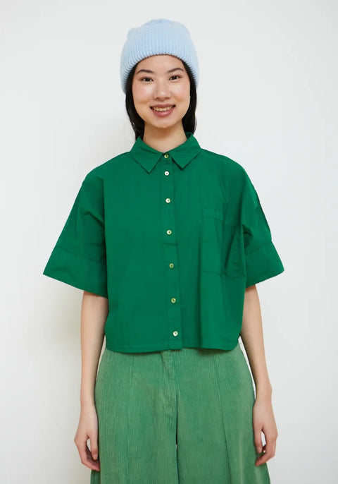 Dr Bloom Bench Blouse In Green