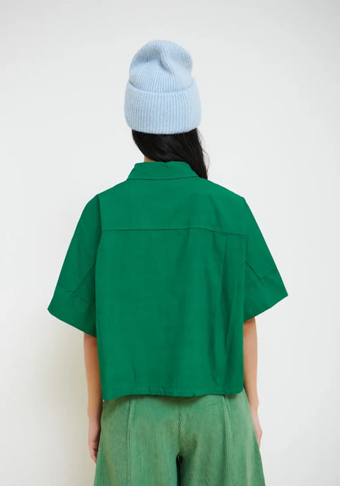 Dr Bloom Bench Blouse In Green