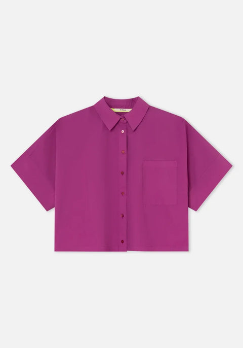 Dr Bloom Bench Blouse In Raspberry