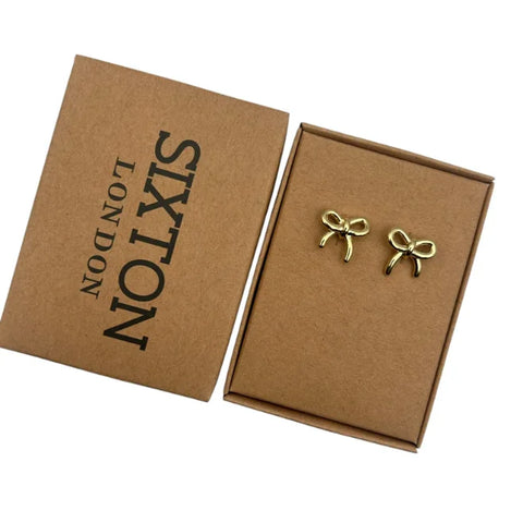 Sixton London Bow Earrings