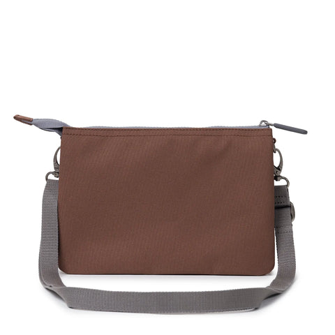 Roka London Carnaby Crossbody X Large Coco Recycled Canvas