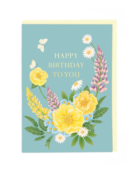 Cath Tate Cards CDF1755 Happy Birthday To You Card