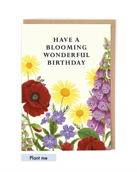 Cath Tate Cards CDS2142 Blooming Birthday Card