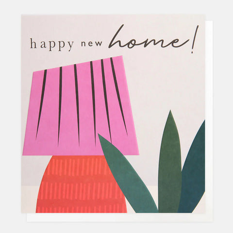 Caroline Gardner Cards CLB007 Happy New Home Lamp