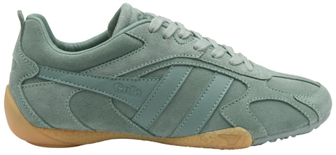 Gola CLB938NN Corva Trainer Green Mist/Green Mist/Gum