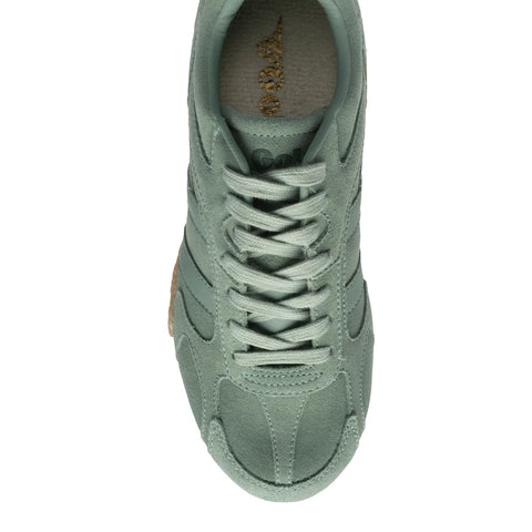 Gola CLB938NN Corva Trainer Green Mist/Green Mist/Gum