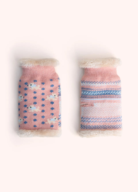 Powder COS153 Westie Wrist Warmer in Candy