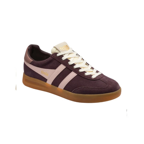 Gola CLB762LT Cyclone Trainer Cocoa/Chalk Pink/Brownrose/Gum