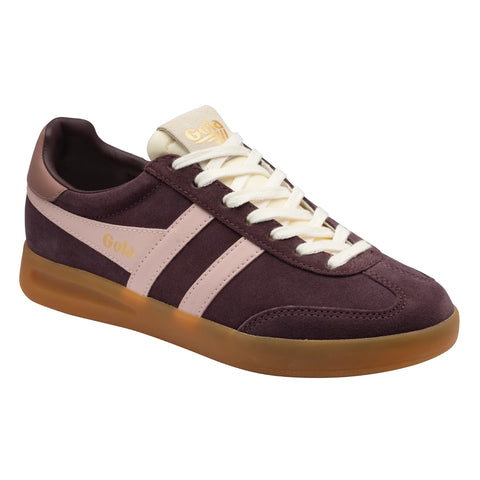 Gola CLB762LT Cyclone Trainer Cocoa/Chalk Pink/Brownrose/Gum