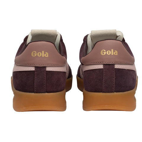 Gola CLB762LT Cyclone Trainer Cocoa/Chalk Pink/Brownrose/Gum