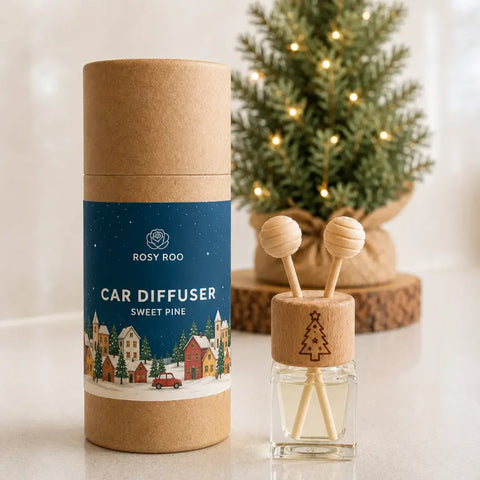 Rosy Roo Car Diffuser - Sweet Pine