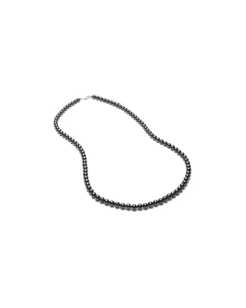 Chalk Harrogate Long Beaded Necklace In Black