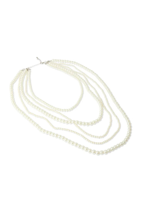 Chalk Broadstairs Necklace In Pearl