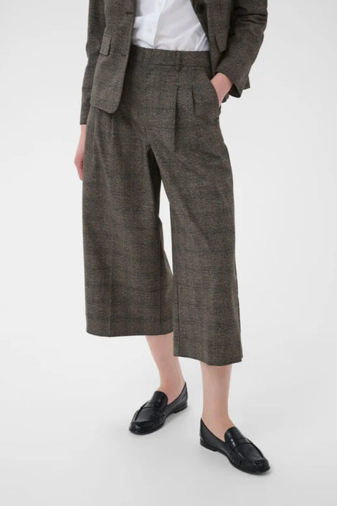 Part Two Clementina Pants In Black Check